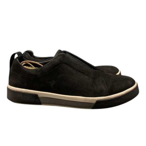 Vince Other - Vince Men's Black Suede Slip-On Sneakers Size 13M EUR 47.5 Casual‎ Low Top